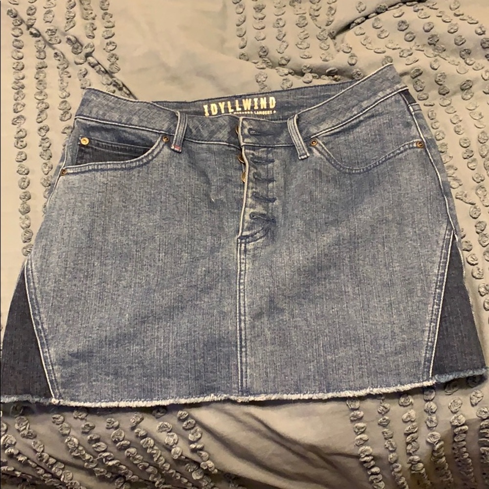 Jean skirt